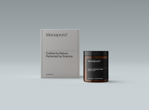 Natural Spermidine by Manapura | The Best, Pure, Clinical-Grade Longevity & Nootropic Supplements | Free Shipping